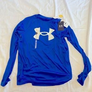 Boys Size Large Under Armour Long Sleeve Tee